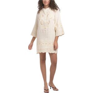 SECRET MISSION Linen Navia Dress